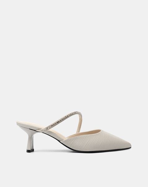  Giày Cao Gót Cao Gót Phối Dây Đá Trang Trí 