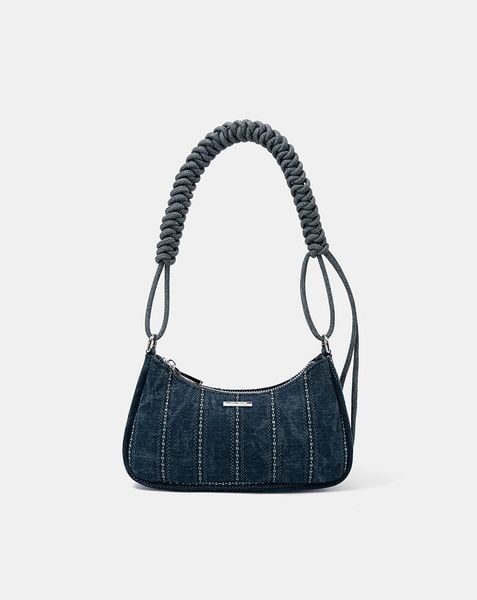  Túi Xách Nhỏ Hobo Bag Knotted Strap 