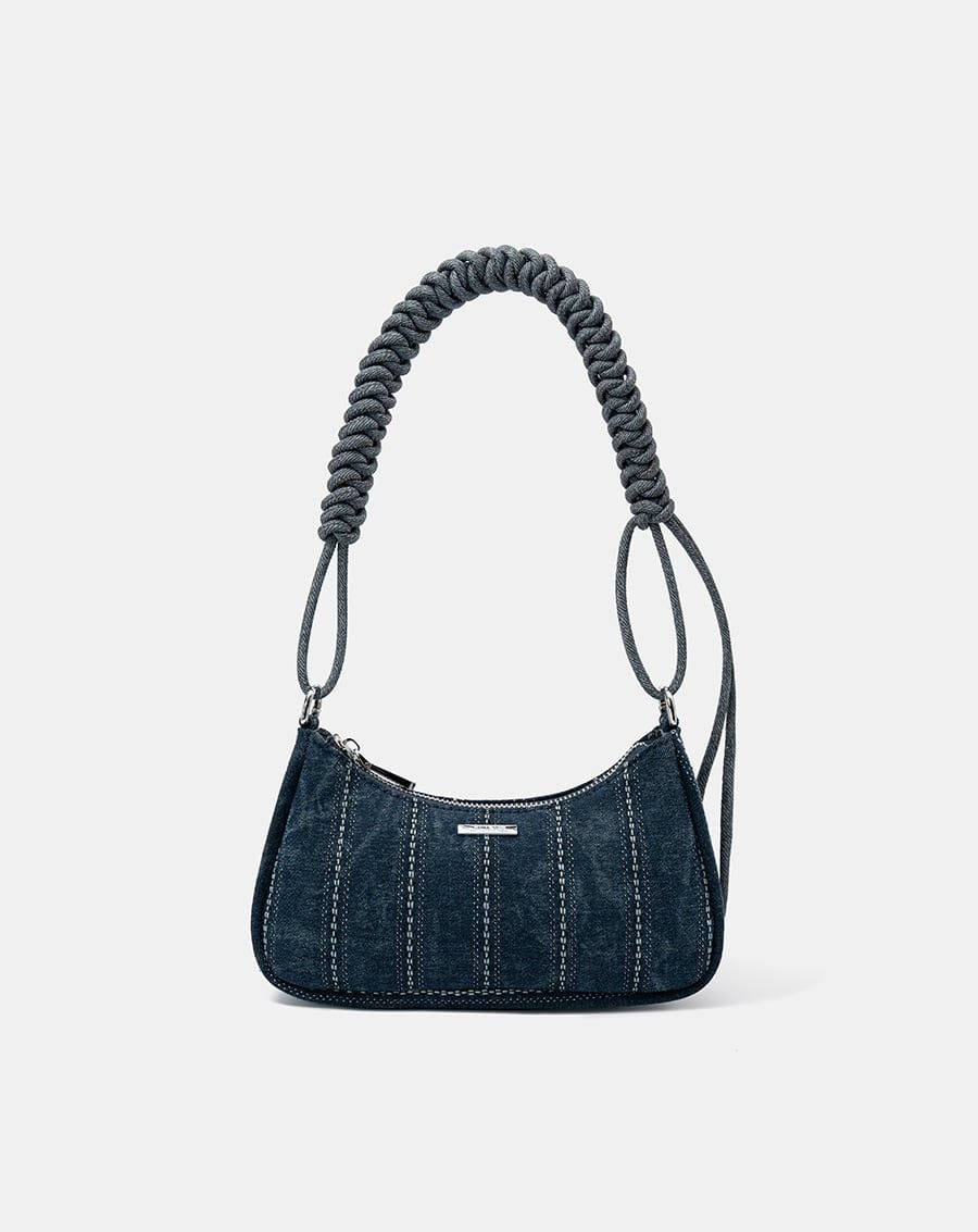  Túi Xách Nhỏ Hobo Bag Knotted Strap 