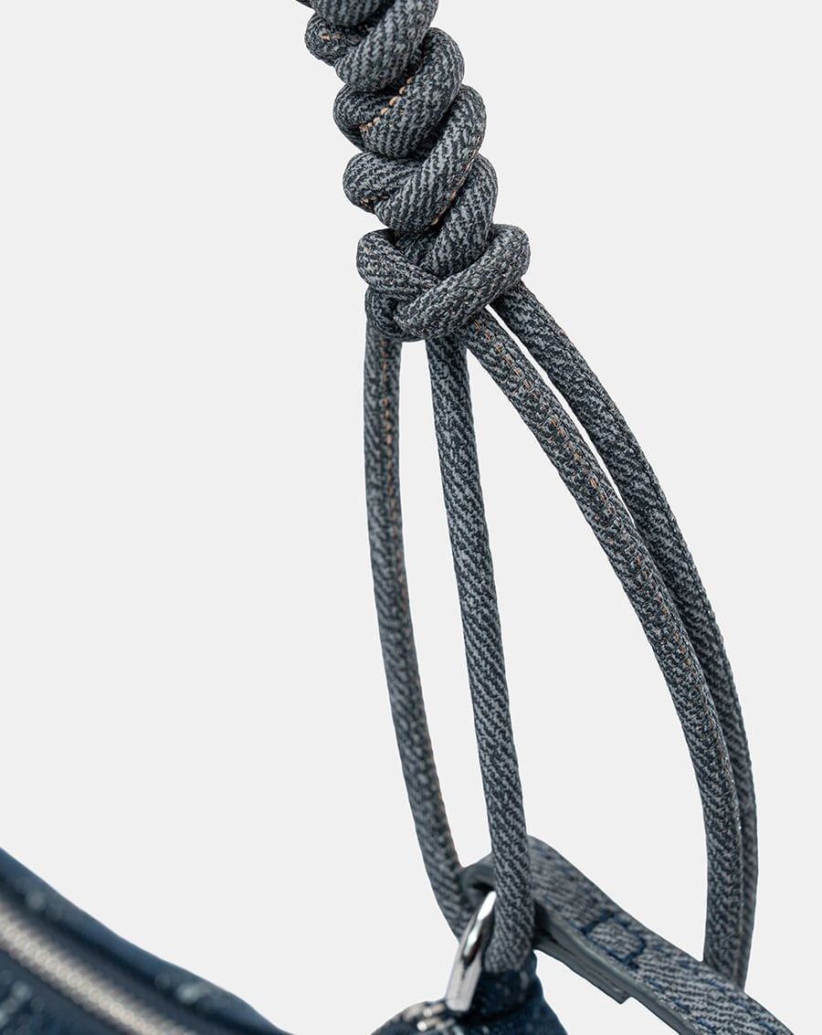  Túi Xách Nhỏ Hobo Bag Knotted Strap 