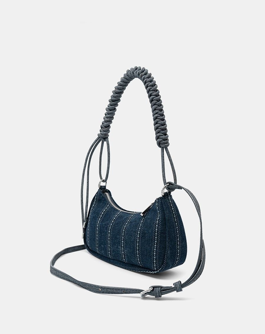  Túi Xách Nhỏ Hobo Bag Knotted Strap 