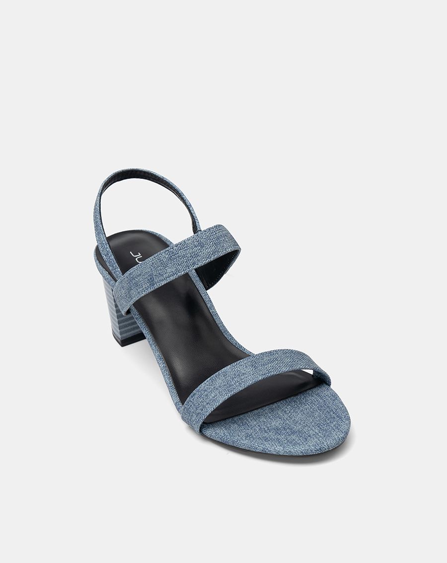  Giày Sandal Gót Vuông Basic 