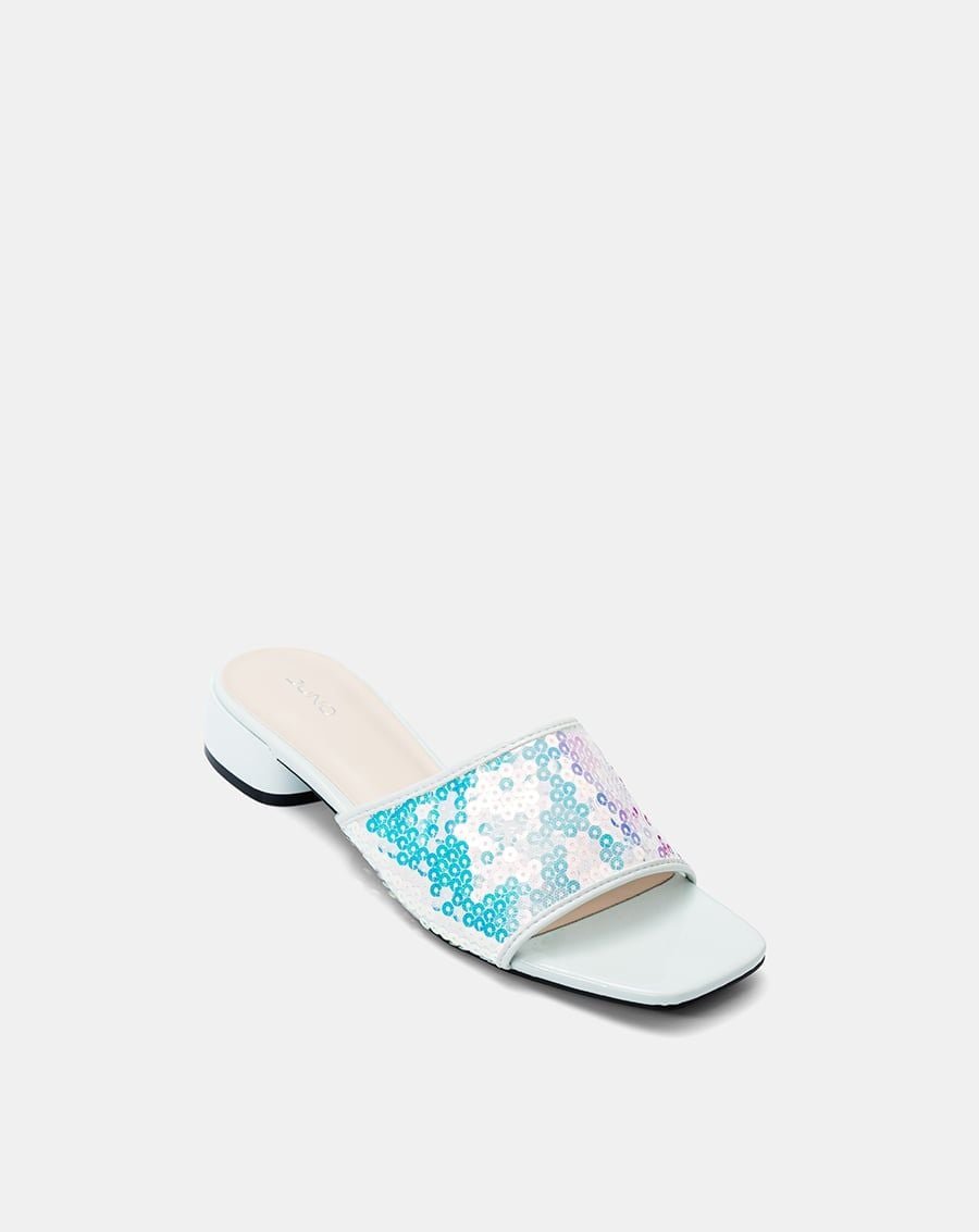  Giày Sandal Mule Sequin 