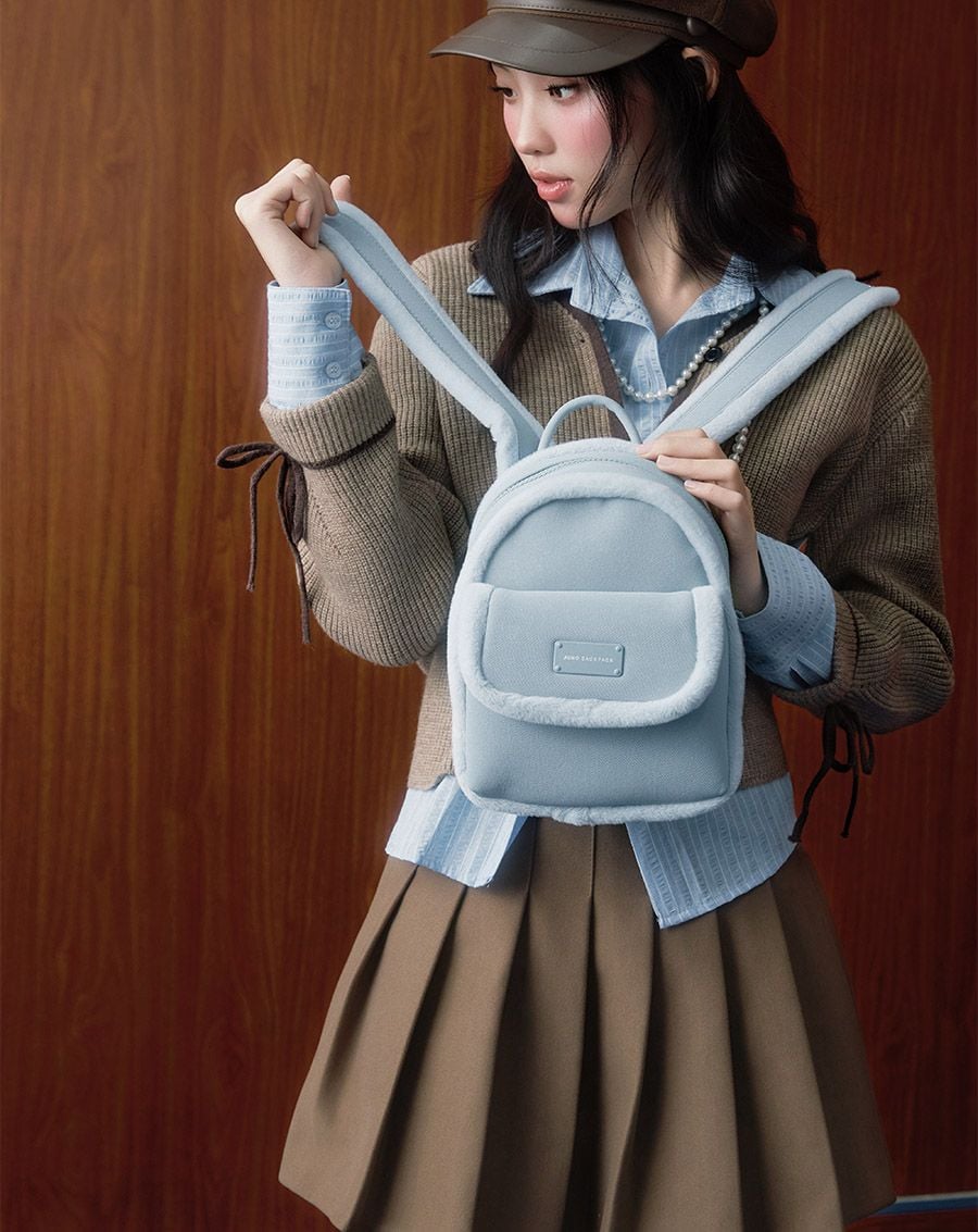  Balo Nhỏ Viền Lông 