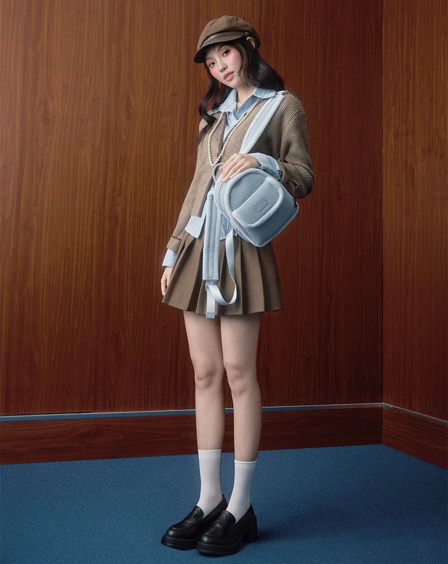  Balo Nhỏ Viền Lông 