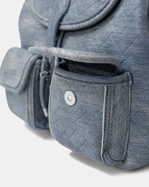  Balo Nắp Gập Phối Khoá Xoay 