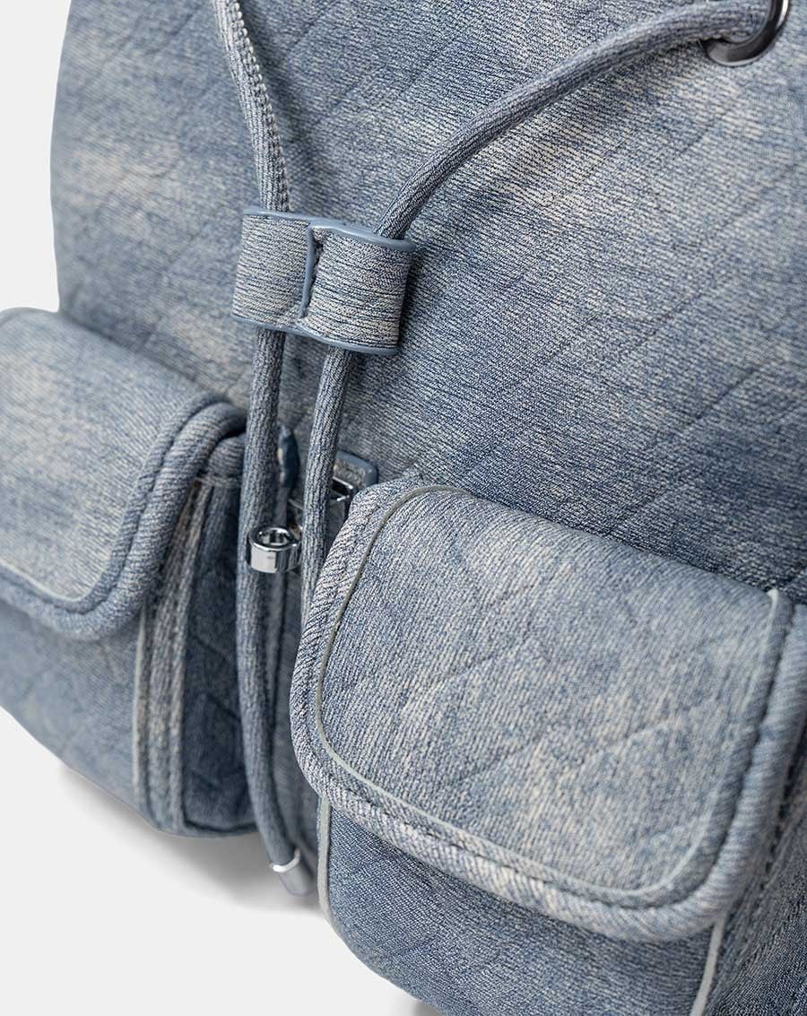  Balo Nắp Gập Phối Khoá Xoay 