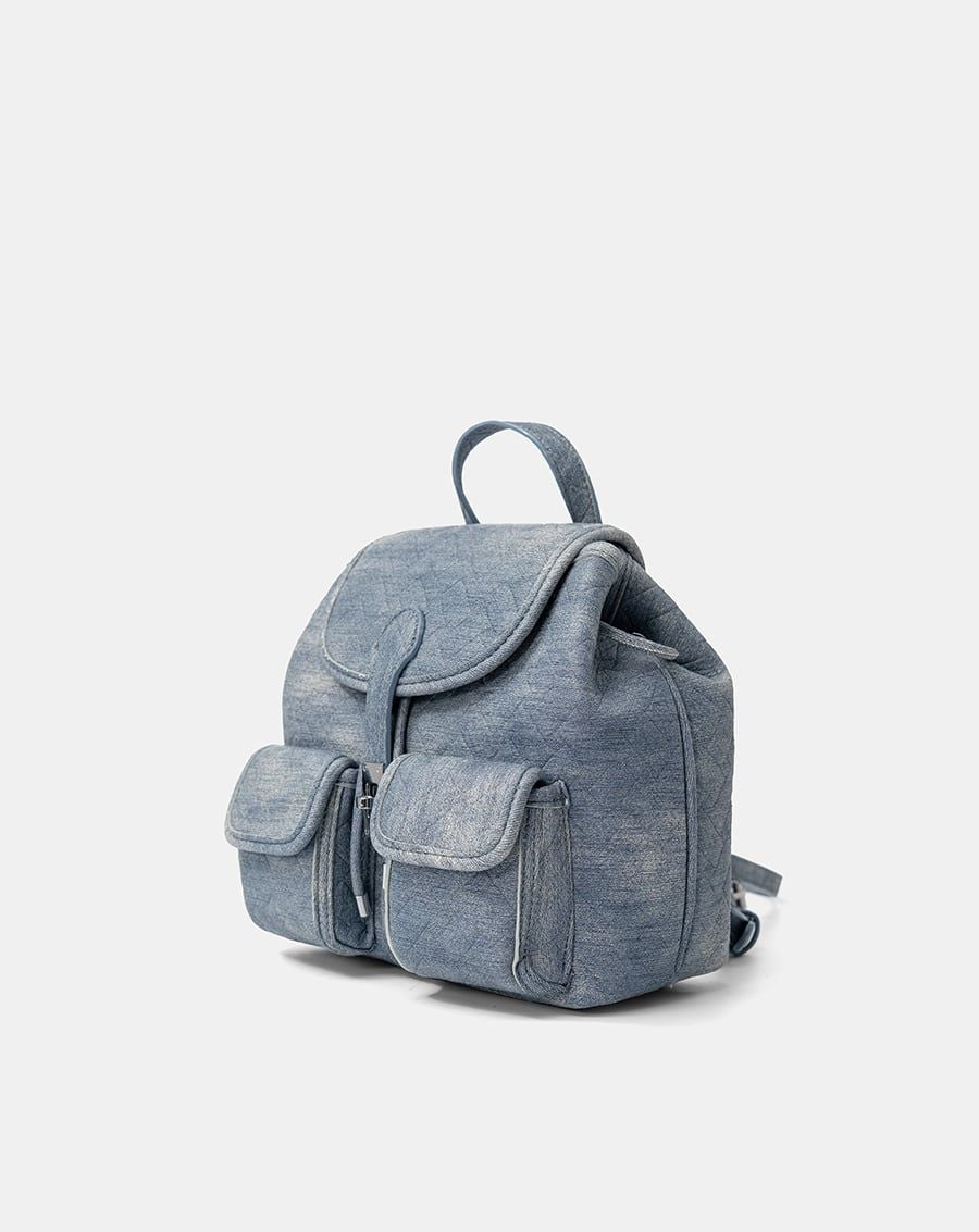  Balo Nắp Gập Phối Khoá Xoay 