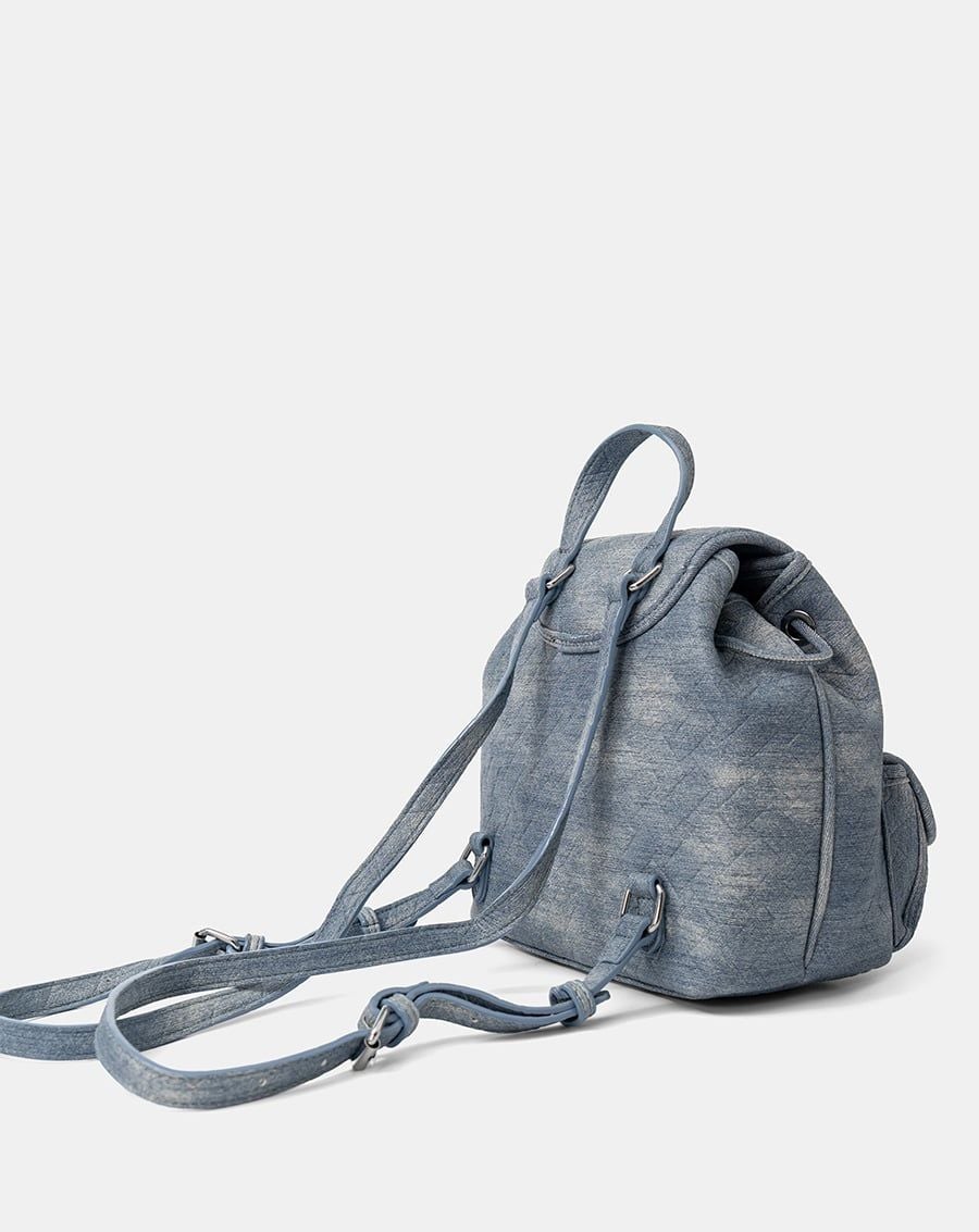  Balo Nắp Gập Phối Khoá Xoay 