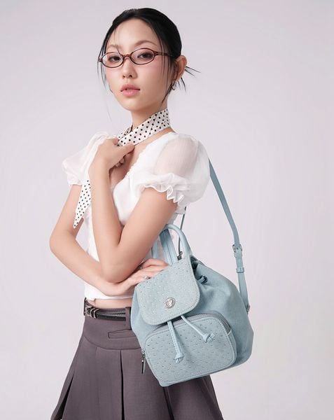  Balo Front Flap Bucket Backpack 