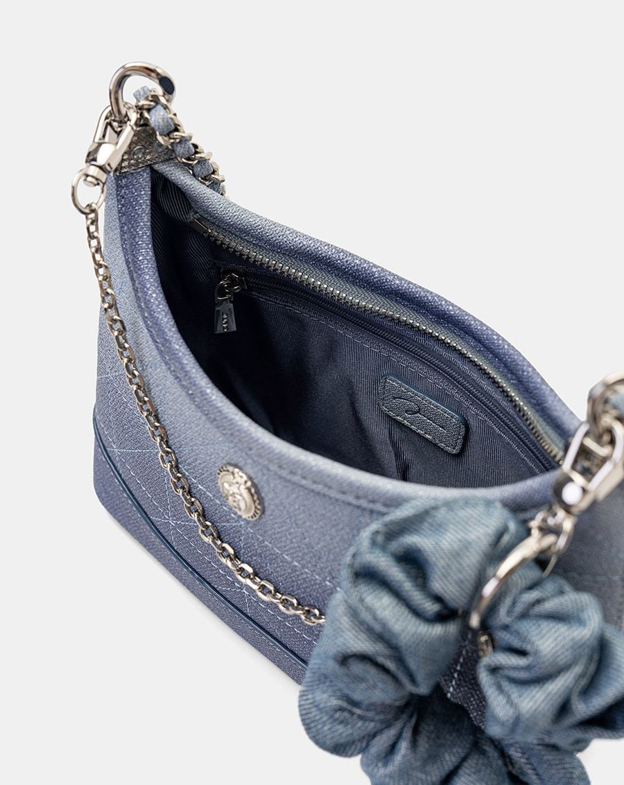  Túi Xách Nhỏ Hobo Phối Cột Tóc Scrunchie 