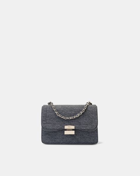  Túi Xách Nhỏ Shoulder Bag Nắp Gập Phối Khoá 