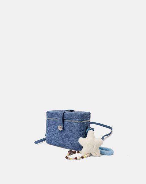  Túi Xách Nhỏ Vanity Case Phối Charm Trang Trí 