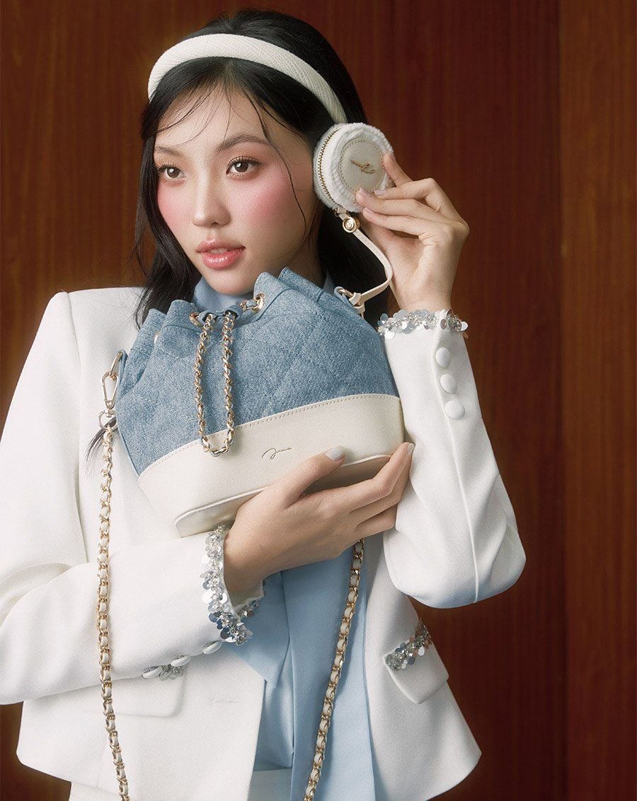  Túi Xách Nhỏ Bucket Hot Chocolate 