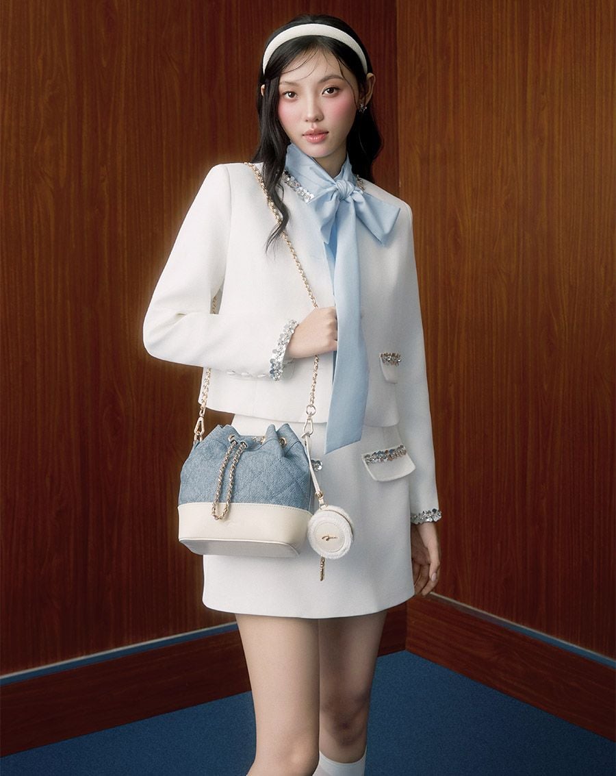  Túi Xách Nhỏ Bucket Hot Chocolate 