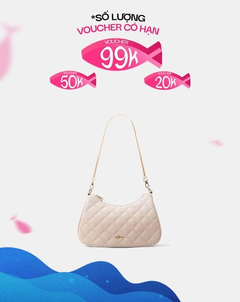  Túi Xách Nhỏ Đeo Vai Phối Dây Xích 