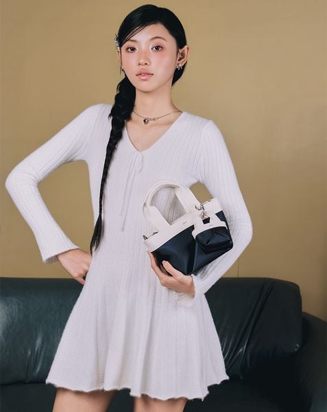  Túi Xách Nhỏ Top Handle Bag Double-Bag 