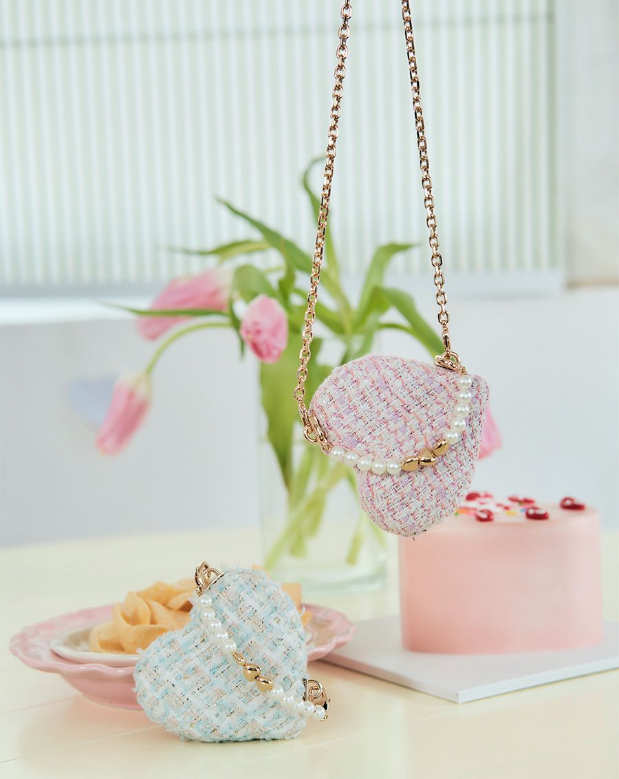  Túi Xách Nhỏ Mini Heart Shaped 