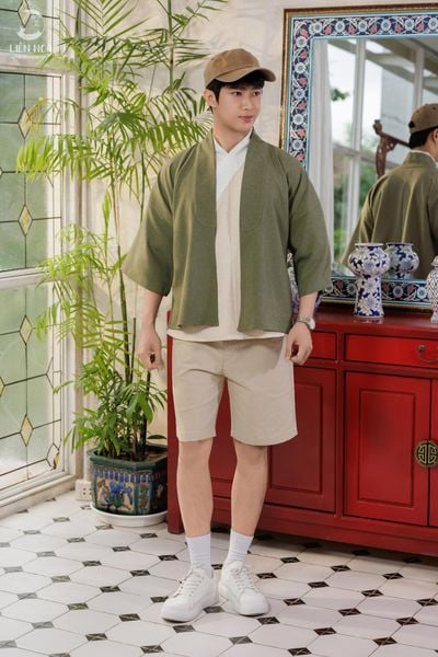  Áo đối khâm Phong Lâm 