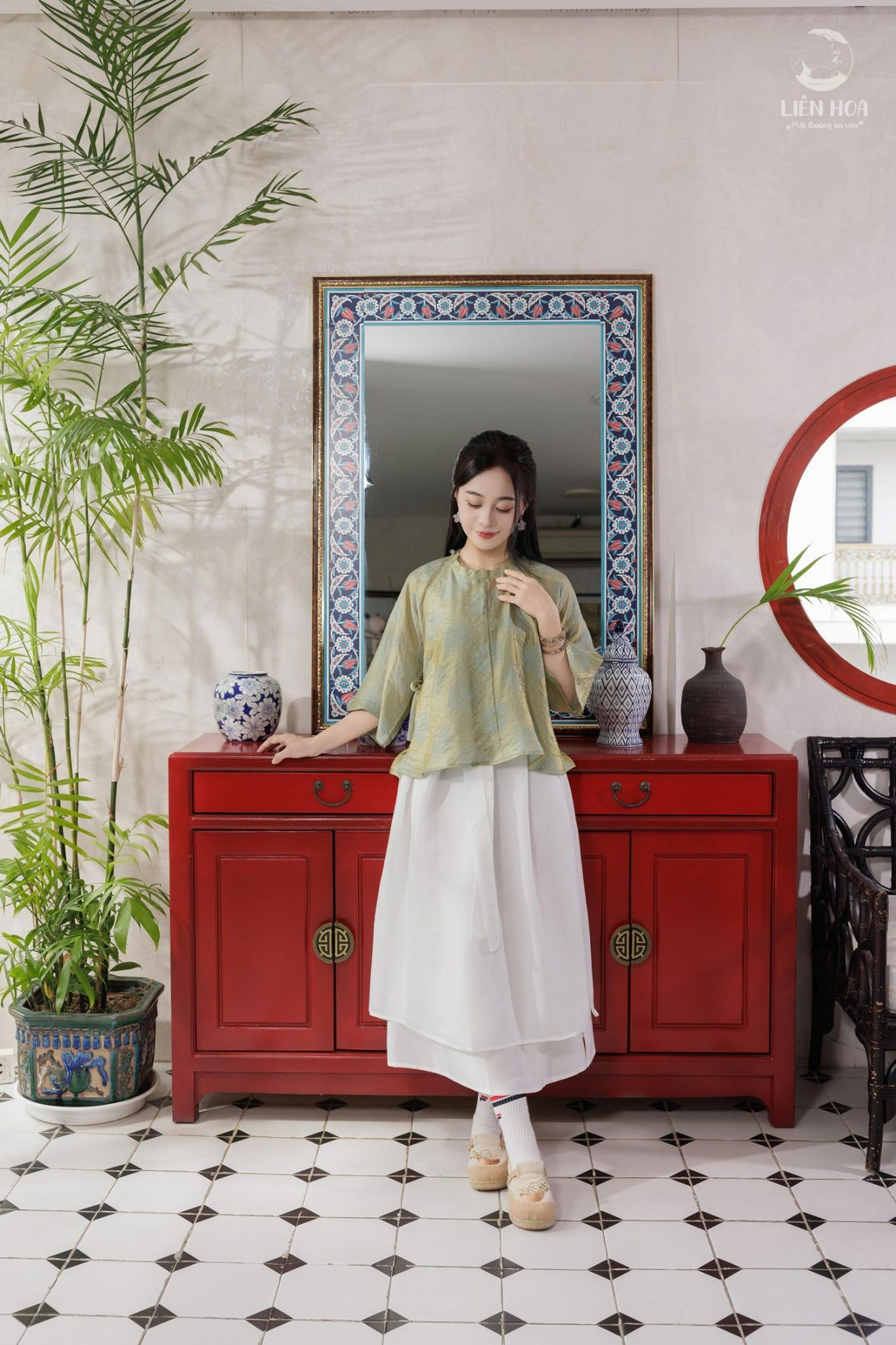  Áo viên lĩnh Thanh Vãn 