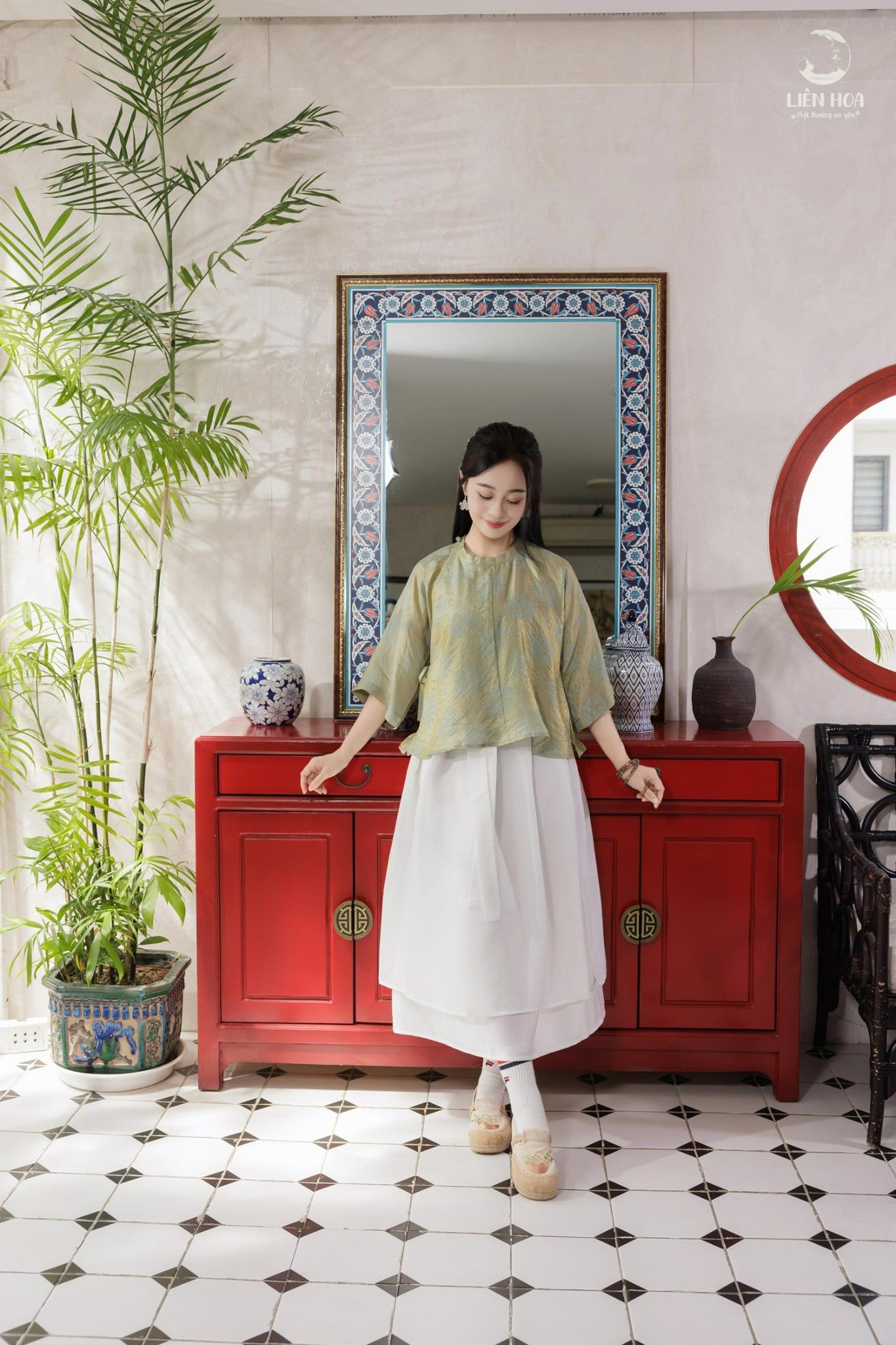 Áo viên lĩnh Thanh Vãn 