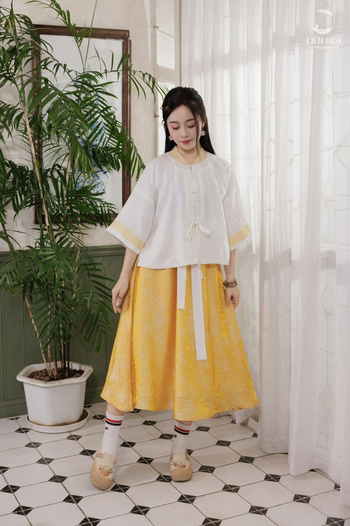  Áo tứ điên Thanh Hi 