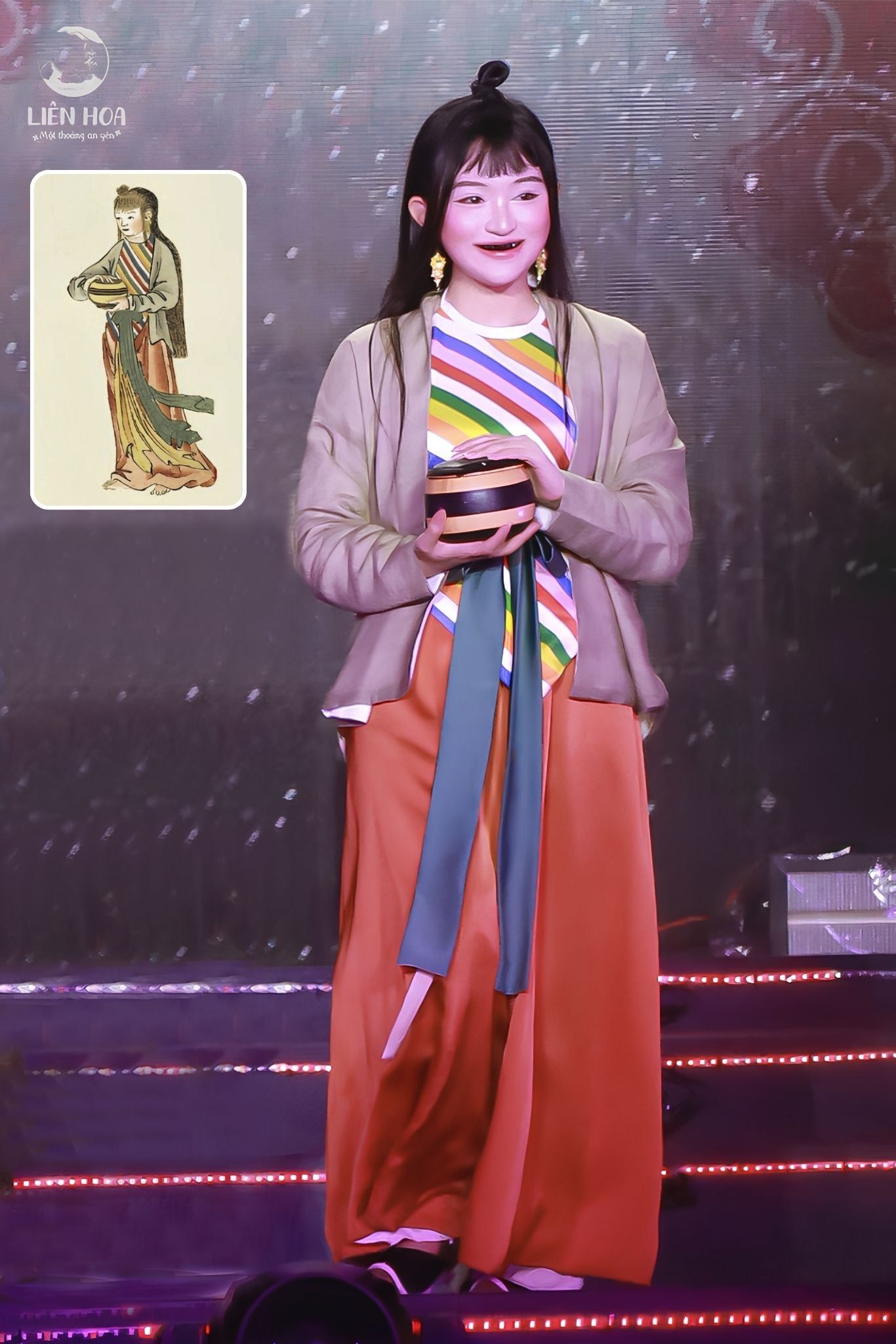  Áo trực lĩnh Cẩm Sắc 
