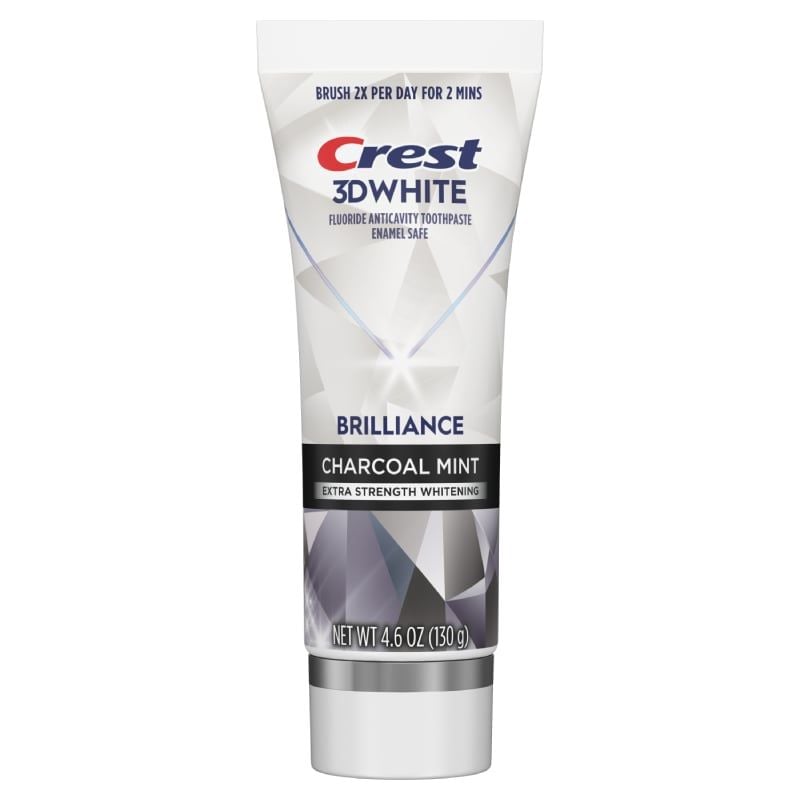 Kem Đánh Răng Crest Trắng Sáng Vượt Trội, Sạch Sâu, Thơm Lâu 3D White Brilliance Toothpaste 130g