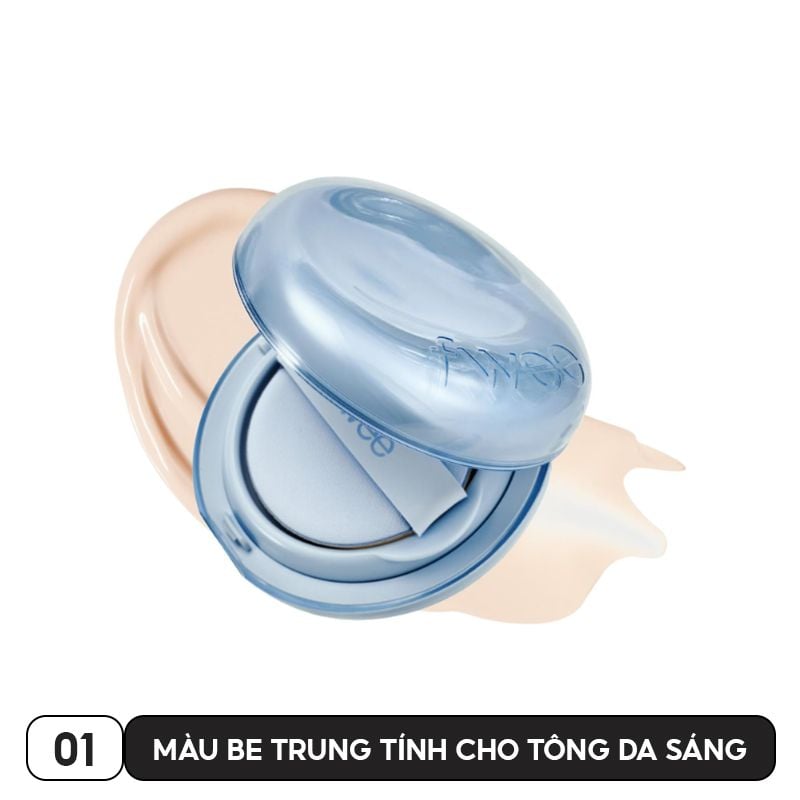 Phấn Nước fwee Cấp Ẩm, Da Căng Bóng, Che Phủ Tốt Glass Natural Cushion 15g