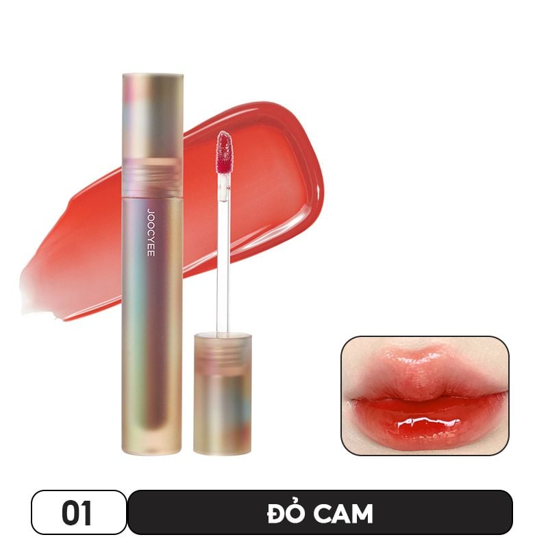 Son Tint Bóng Joocyee Bền Màu, Căng Bóng Spiral Shell Glazed Gloss 3.2g
