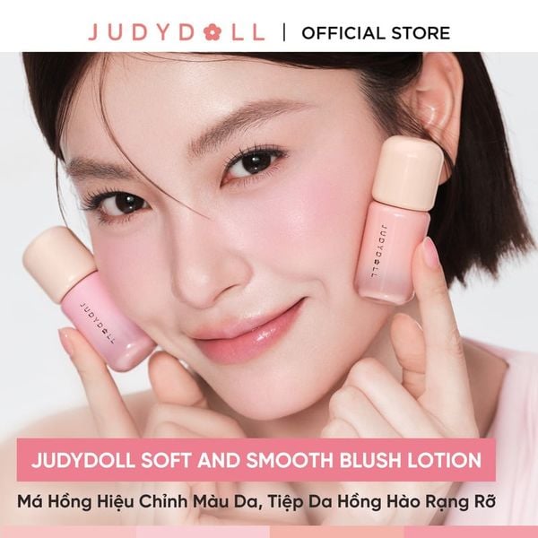  Má Hồng Kem Judydoll Soft And Smooth Blush Lotion 5g 