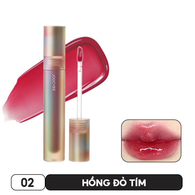 Son Tint Bóng Joocyee Bền Màu, Căng Bóng Spiral Shell Glazed Gloss 3.2g