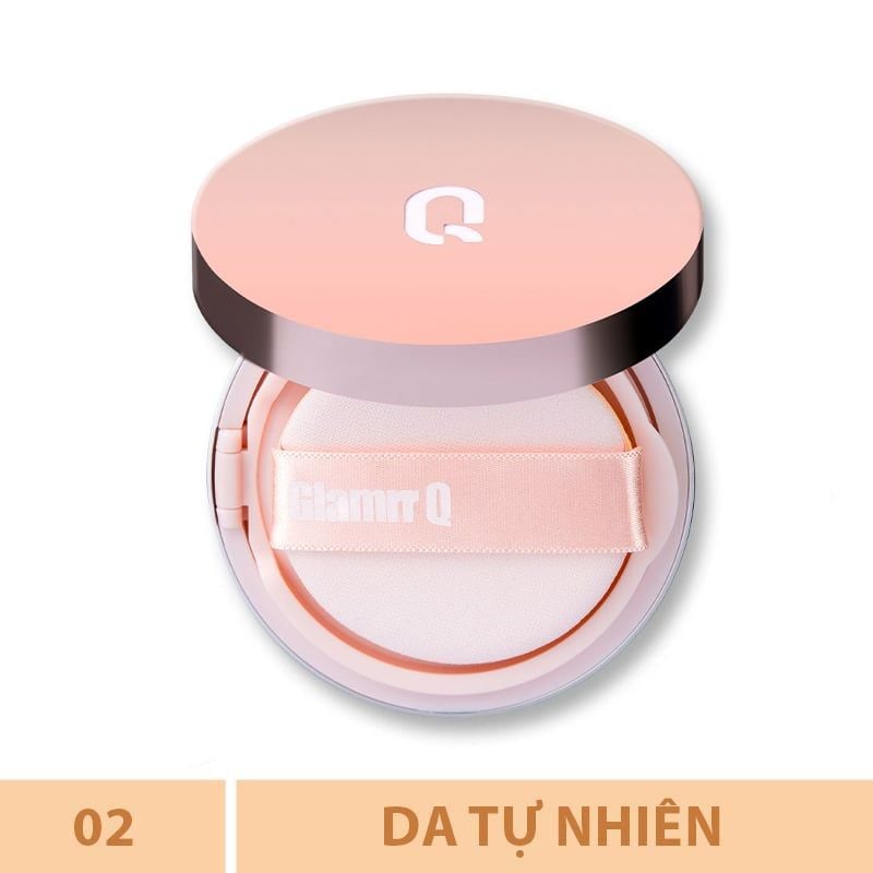 Phấn Nước Glamrr Q Che Phủ Mỏng Mịn, Kiềm Dầu Hiệu Quả Long Wear DD Cushion SPF50/PA+++