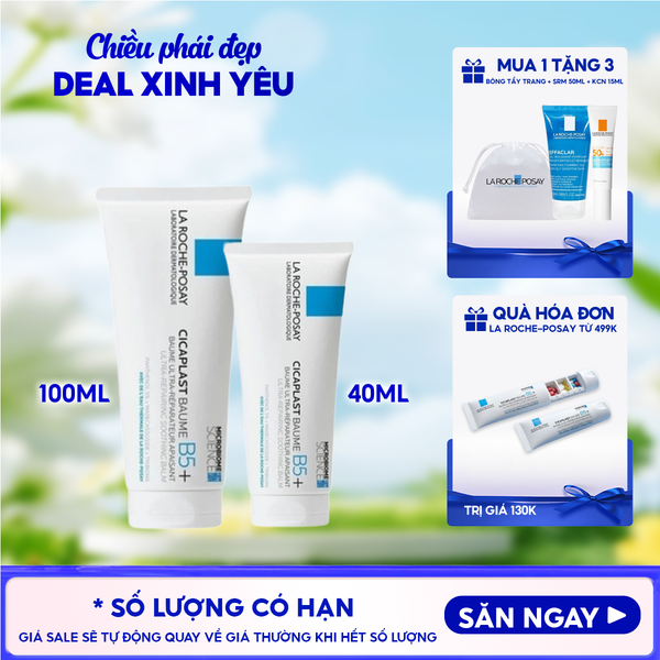  Kem Dưỡng La Roche-Posay Làm Dịu, Hỗ Trợ Phục Hồi Da, Đa Công Dụng Laboratoire Dermatologique Cicaplast Baume B5+ 