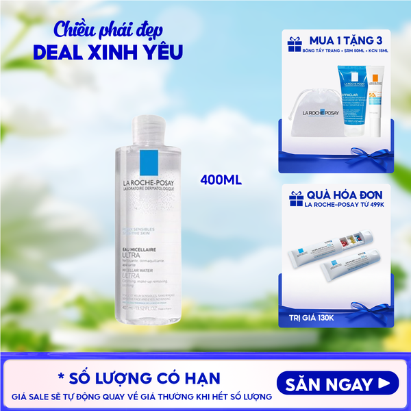  Nước Tẩy Trang La Roche-Posay Dành Cho Da Nhạy Cảm Laboratoire Dermatologique Micellar Water 