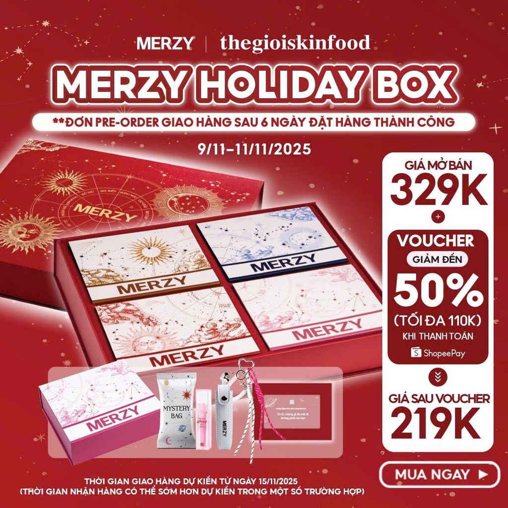 [PRE-ORDER] Hộp Quà Điều Ước Merzy Holiday’25 Bundle