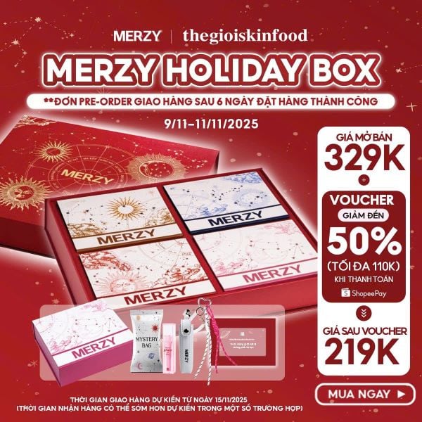  [PRE-ORDER] Hộp Quà Điều Ước Merzy Holiday’25 Bundle 