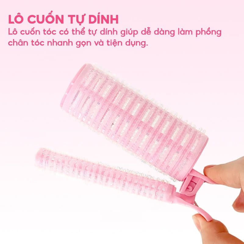 Lô Uốn Tóc, Kẹp Tóc Tạo Kiểu, Làm Phồng Tóc Idealful Curling Hair Tools - QYRJ-1022