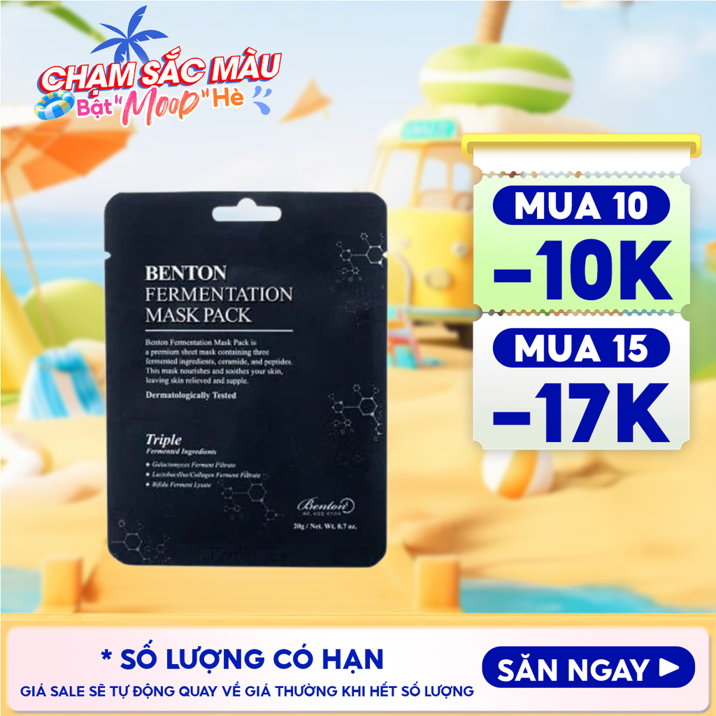Mặt Nạ Klairs Làm Dịu, Hỗ Trợ Giảm Kích Ứng, Phục Hồi Da Midnight Blue Calming Sheet Mask 25ml
