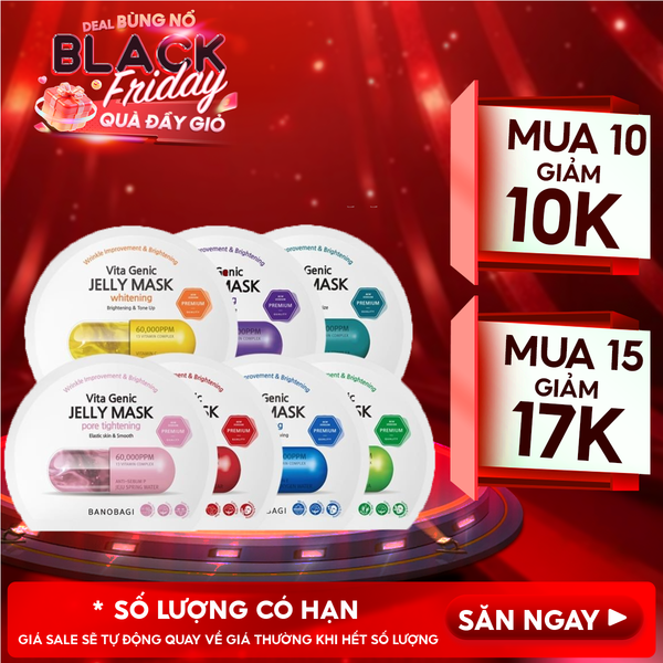  Mặt Nạ Banobagi Dưỡng Da Chuyên Sâu Vita Genic Jelly Mask 30g 