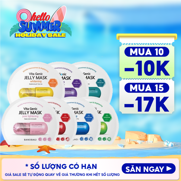  Mặt Nạ Banobagi Dưỡng Da Chuyên Sâu Vita Genic Jelly Mask 30g 