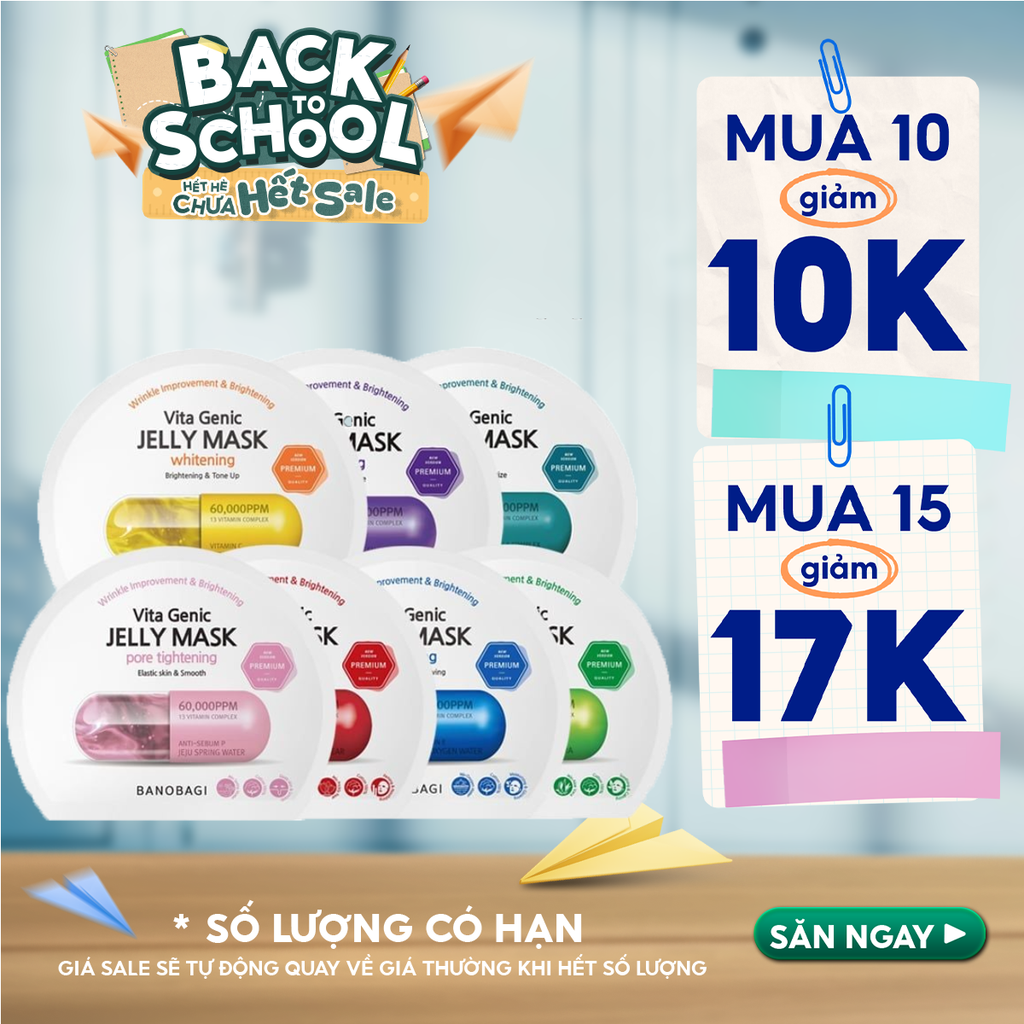 Mặt Nạ Banobagi Dưỡng Da Chuyên Sâu Vita Genic Jelly Mask 30g