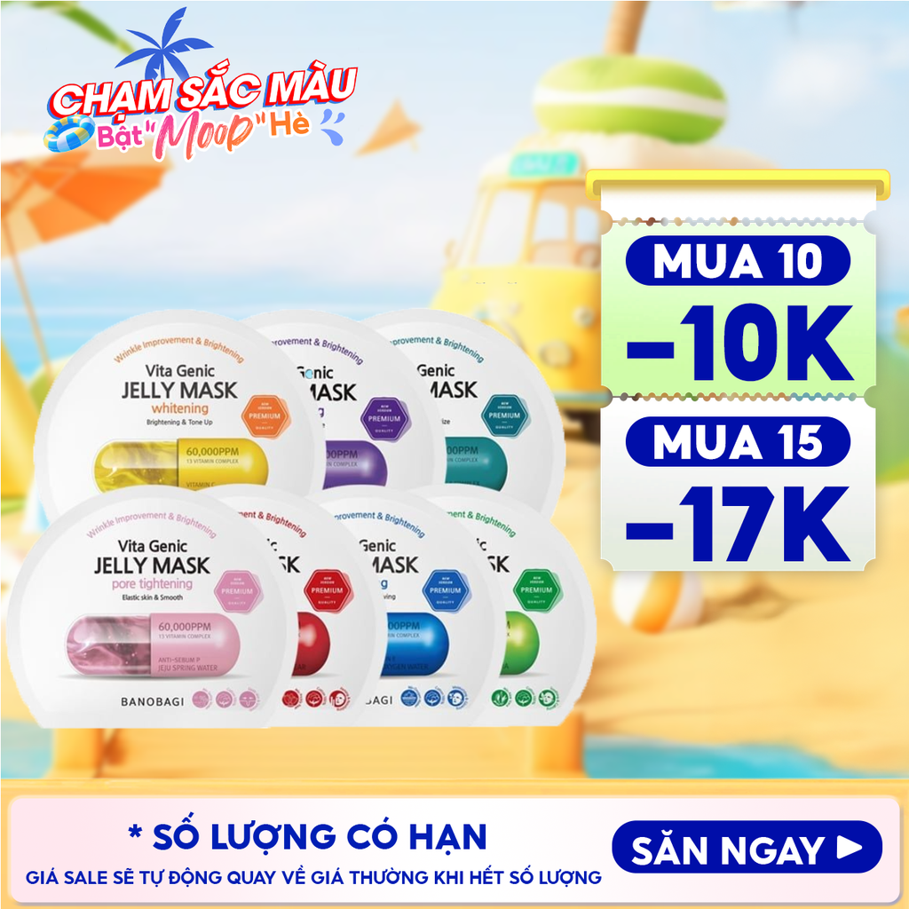 Mặt Nạ Banobagi Dưỡng Da Chuyên Sâu Vita Genic Jelly Mask 30g