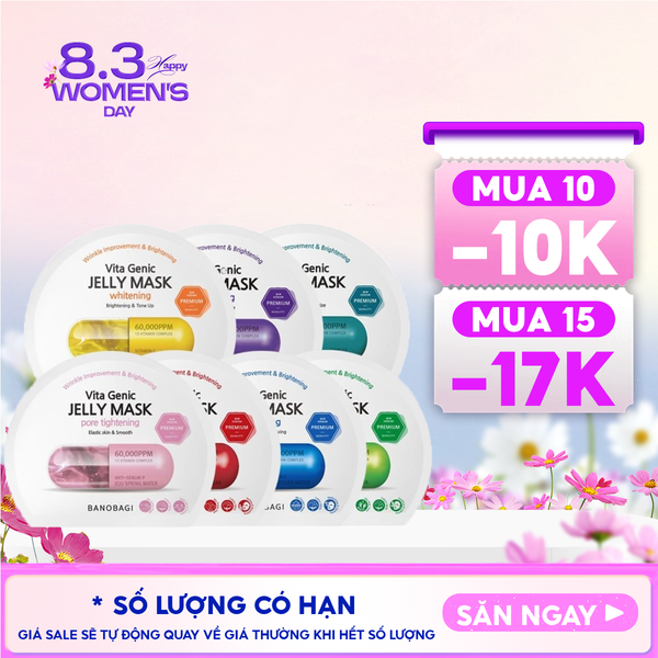  Mặt Nạ Banobagi Dưỡng Da Chuyên Sâu Vita Genic Jelly Mask 30g 