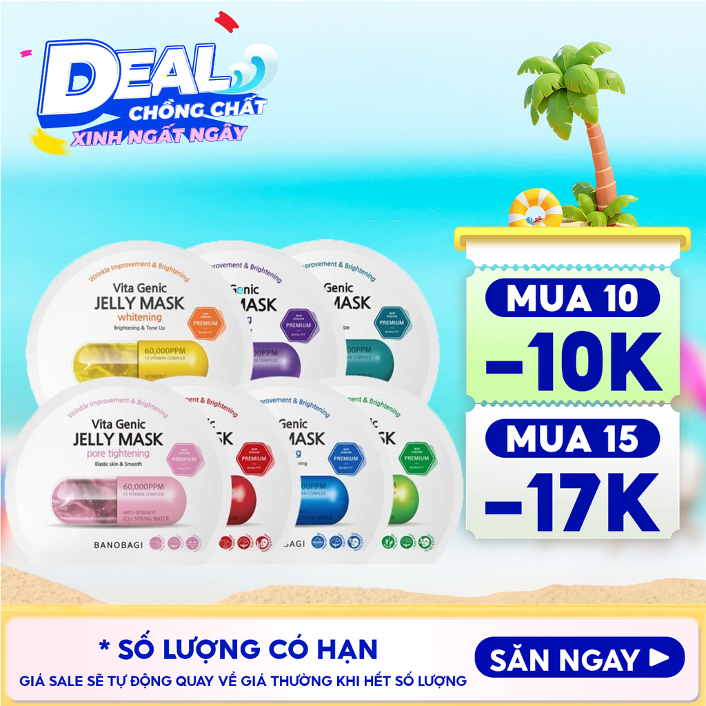 Mặt Nạ Banobagi Dưỡng Da Chuyên Sâu Vita Genic Jelly Mask 30g