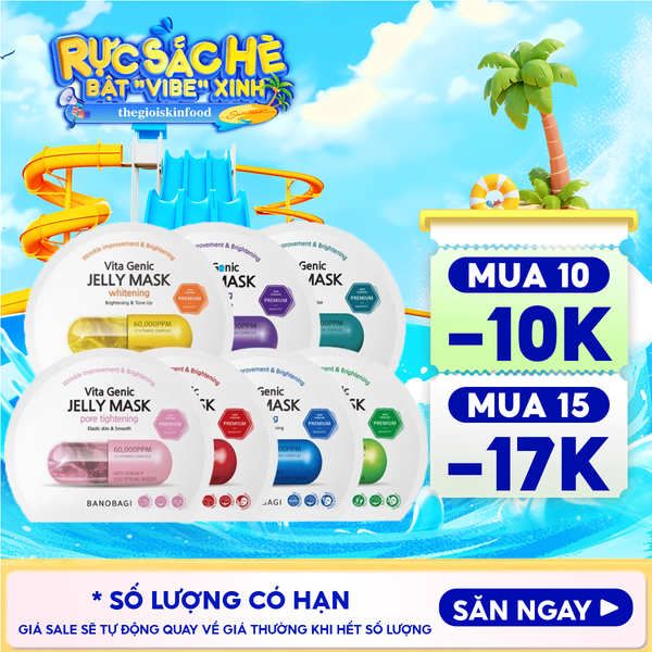  Mặt Nạ Banobagi Dưỡng Da Chuyên Sâu Vita Genic Jelly Mask 30g 