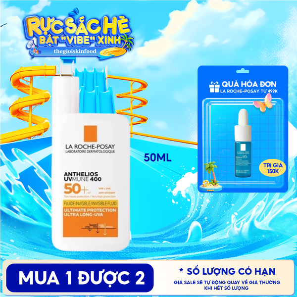  Sữa Chống Nắng La Roche-Posay Dưỡng Sáng Da Innovation Anthelios UVmune 400 Anti-Dark Spots Fluid 50ml 