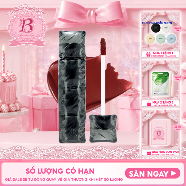  [V6 PUFFER][SON PHAO] Son Kem Lì Merzy Bền Màu, Lâu Trôi Puffer Velvet Tint 3.7g 