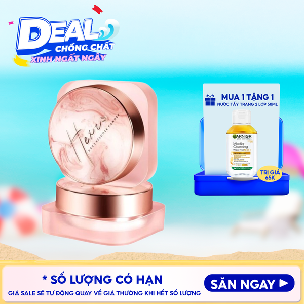  Phấn Phủ Hexze Dạng Bột Mỏng Nhẹ Light Mist Loose Powder 7g 