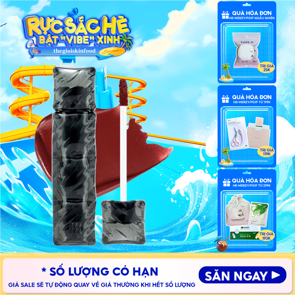  [NEW][V6 PUFFER][SON PHAO] Son Kem Lì Merzy Bền Màu, Lâu Trôi Puffer Velvet Tint 3.7g 